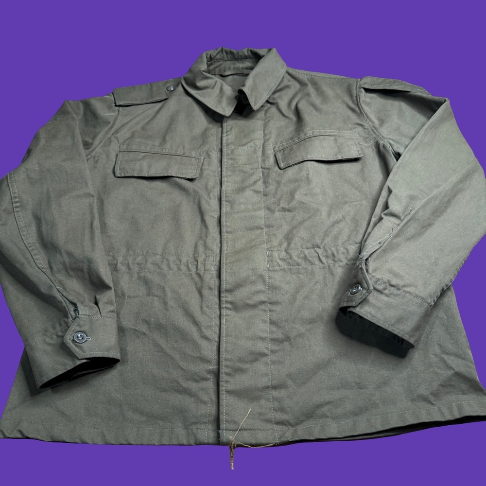 Czech Republic Military Jacket M/L Field Coat Ozkn Presov Utility Workwear Vtg